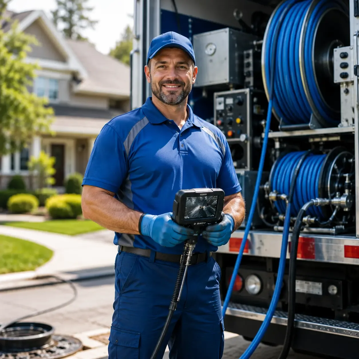 Local outdoor drain cleaning specialists in Litchfield, NH
